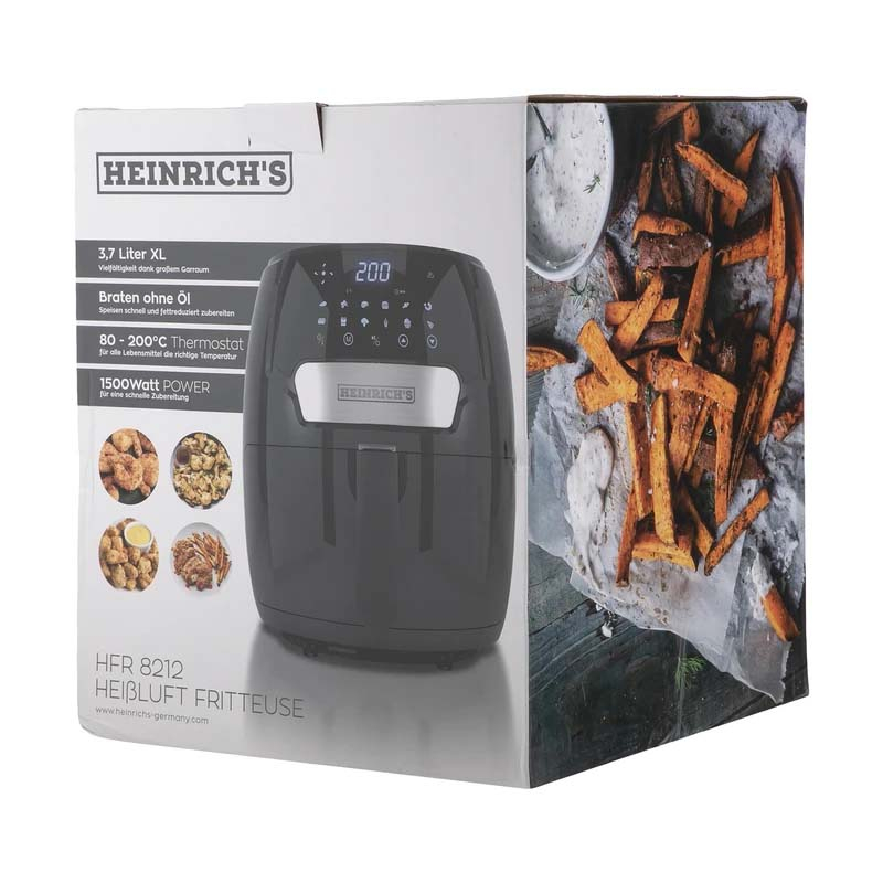 هواپز 3.8 لیتر هنریچ مدل Air fryer HRF-8212