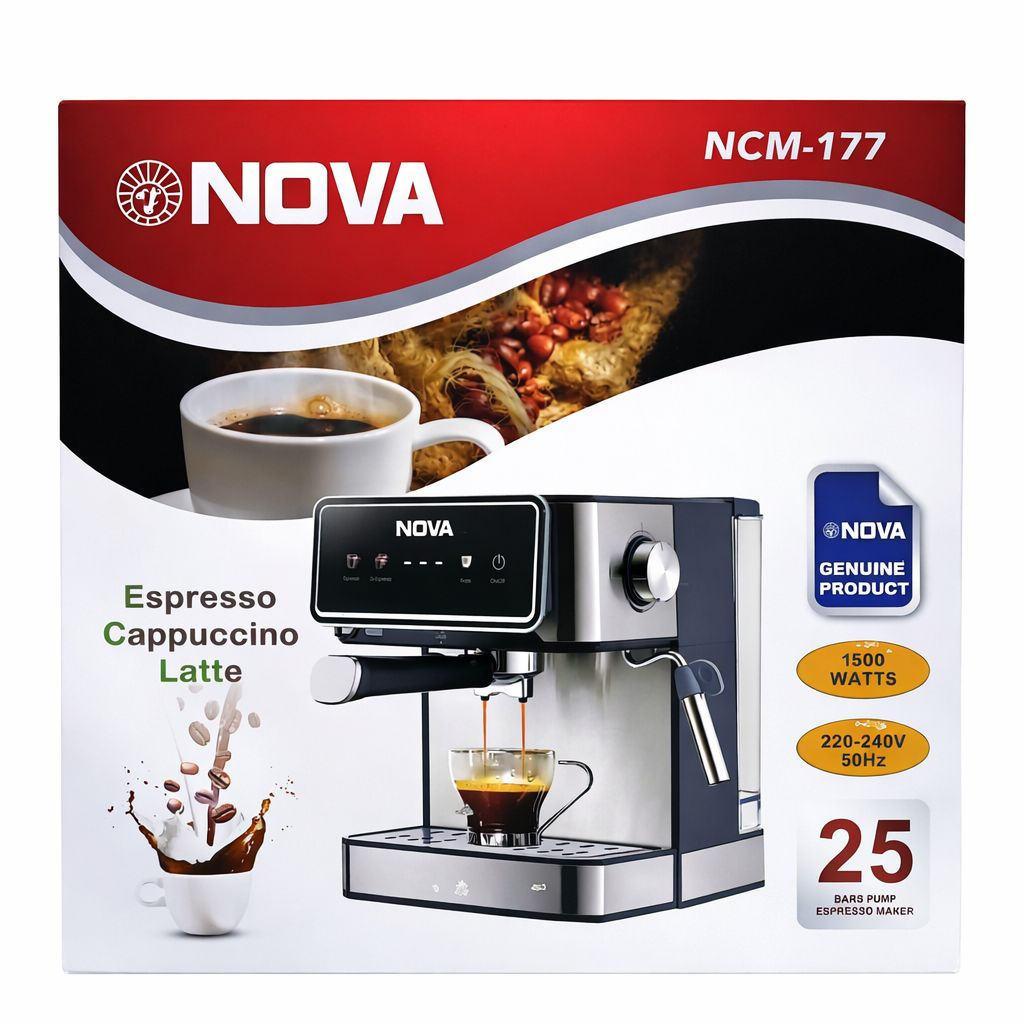 اسپرسو ساز 1700 میلیلیتر نوا مدل NCM-177
