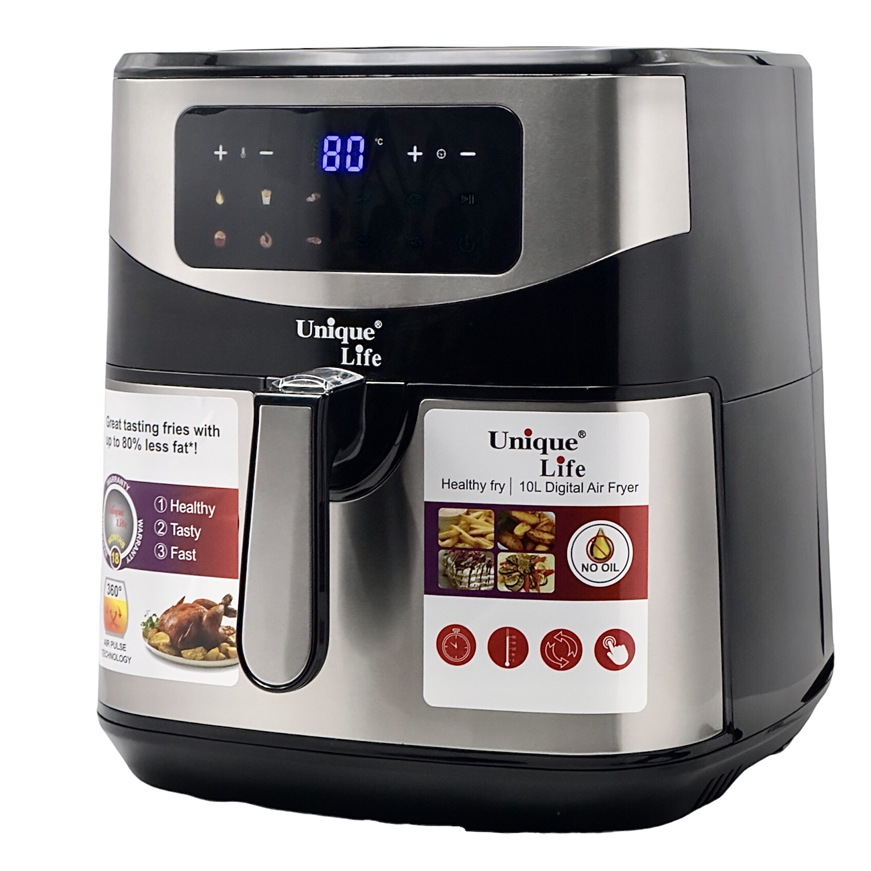 سرخ کن بدون روغن یونیک لایف مدل UL-519A