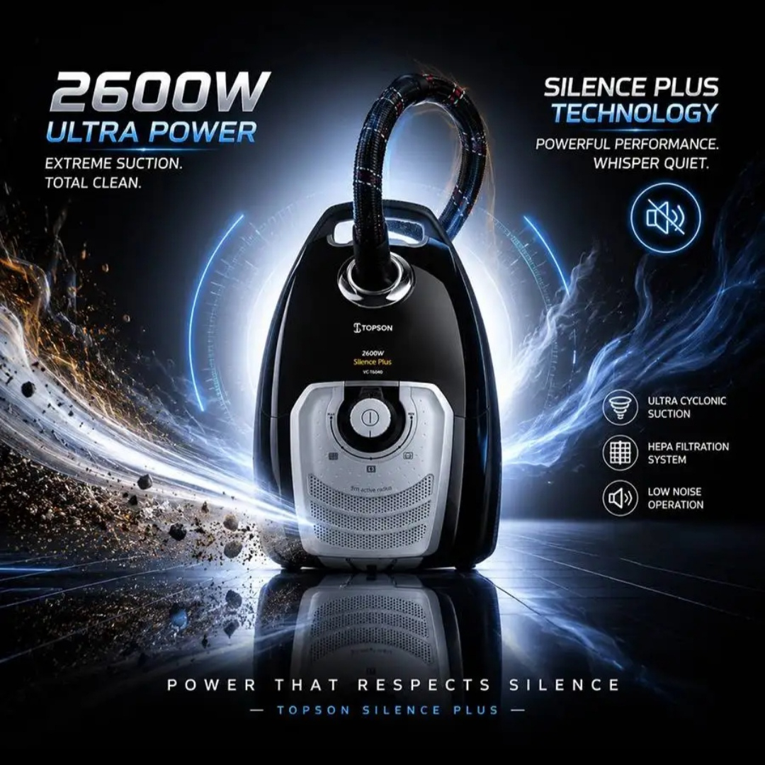 جاروبرقی 2600 وات تاپسون مدل VC-T6040