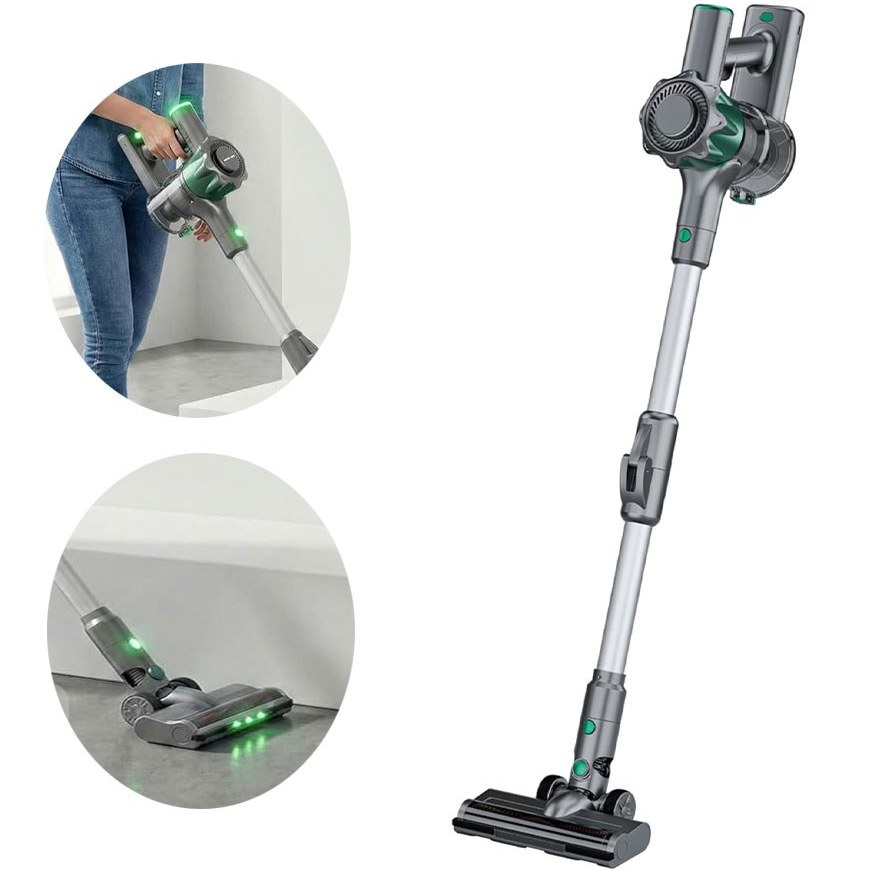 جارو شارژی عصایی گرین لاین مدل lite vacuum cleaner