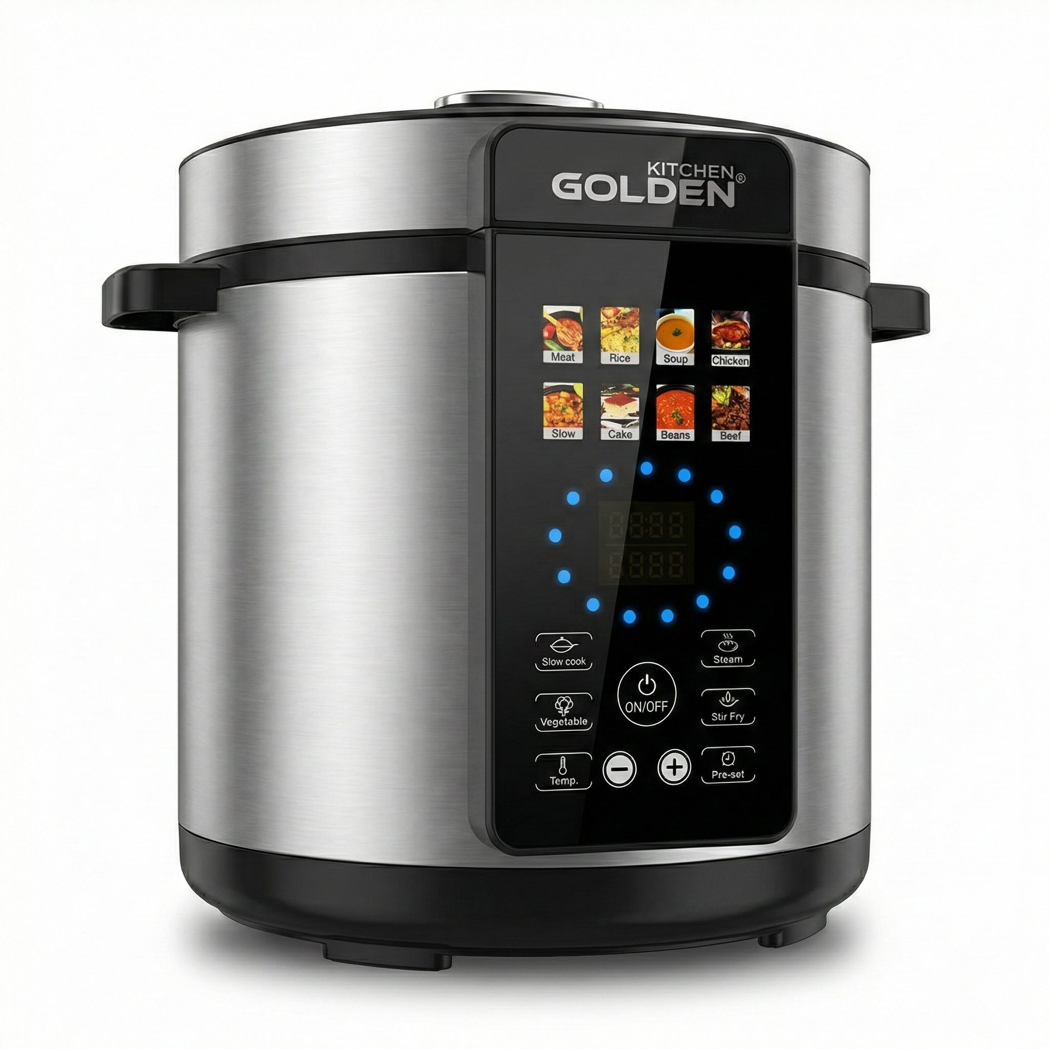 مولتی کوکر 6 لیتری گلدن کیچن مدل Gk910