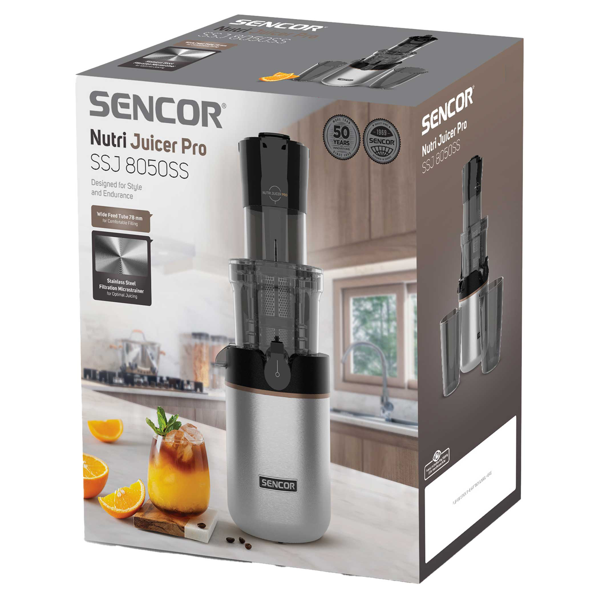 آبمیوه‌گیری سنکور مدل SSJ 8050SS