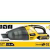 جارو شارژی دستی کنزاکس مدل KVC-118 با باتری لیتیوم 18 ولت، توان مکش 1500 وات، فیلتر نانو قابل شستشو، سیستم تخلیه آسان مخزن، بدنه ضد خش ABS و پایه شارژ سریع