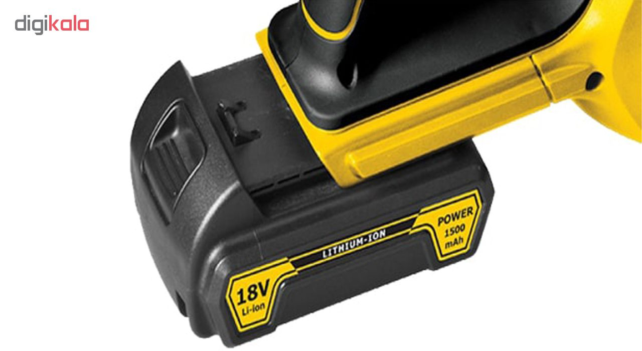 جارو شارژی دستی کنزاکس مدل KVC-118 با باتری لیتیوم 18 ولت، توان مکش 1500 وات، فیلتر نانو قابل شستشو، سیستم تخلیه آسان مخزن، بدنه ضد خش ABS و پایه شارژ سریع