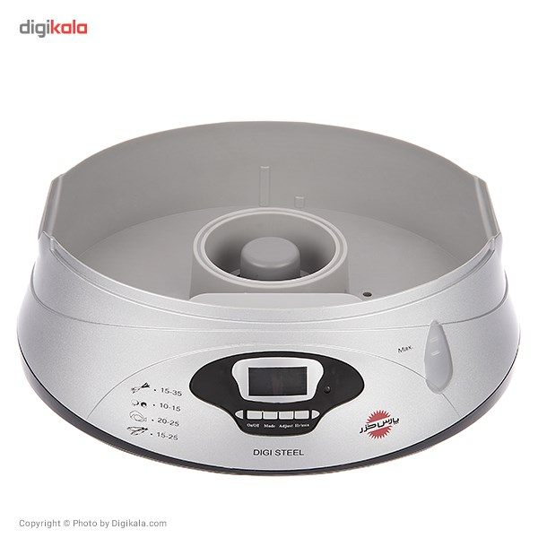 بخارپز 13 لیتری پارس خزر مدل Digi Steel