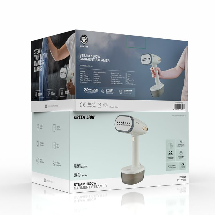 اتو مخزن‌دار 1800 وات گرین لاین مدل Garment Steamer