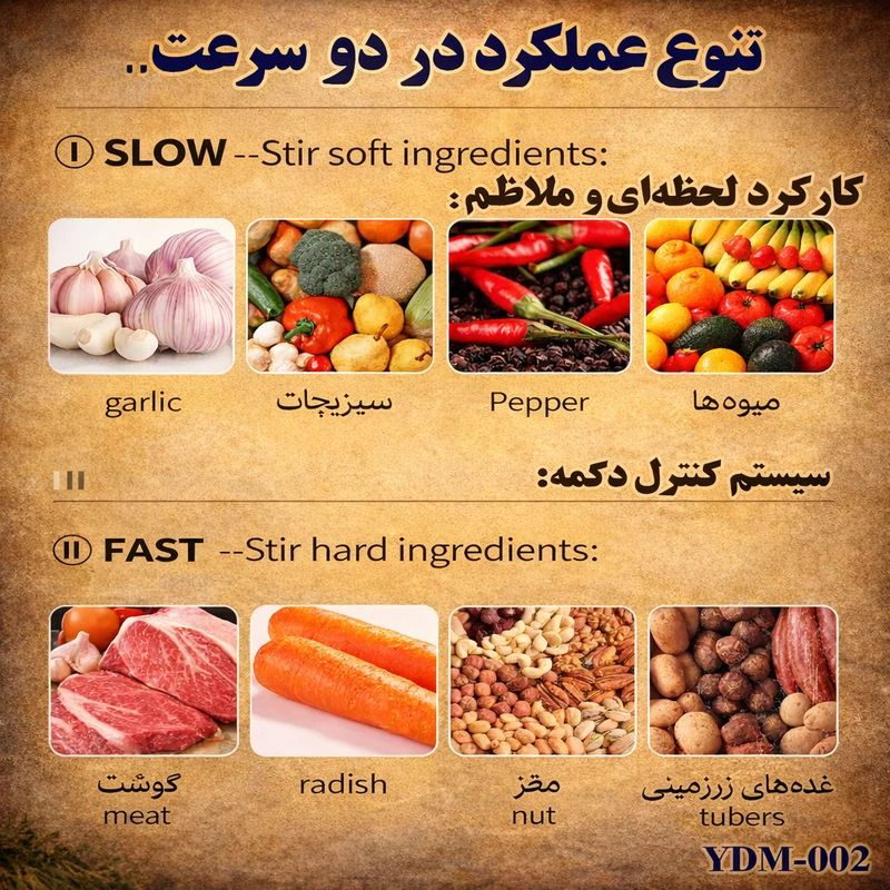 خردکن ۲۰۰۰ میلی لیتر سیلور کرست مدل SC-8302Z