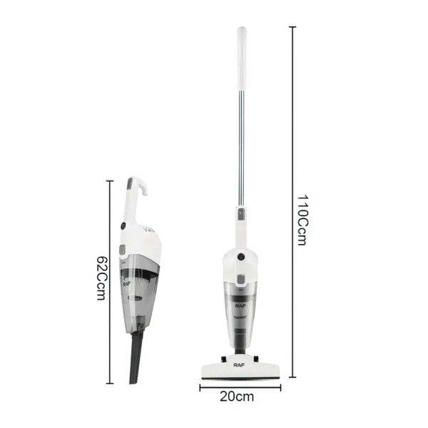 جاروبرقی 600 وات راف مدل R.867H