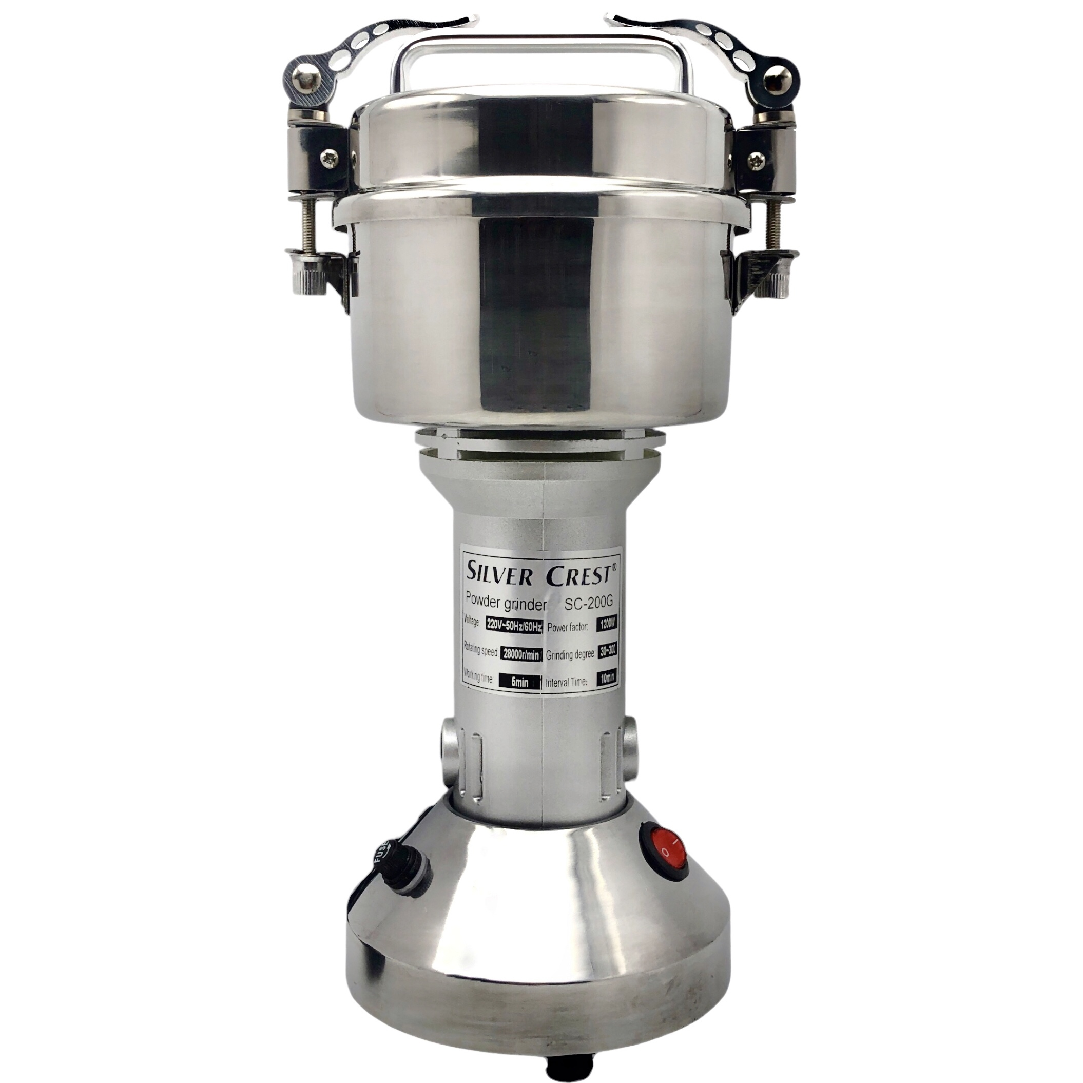 آسیاب صنعتی سیلور کرست مدل SC-200G