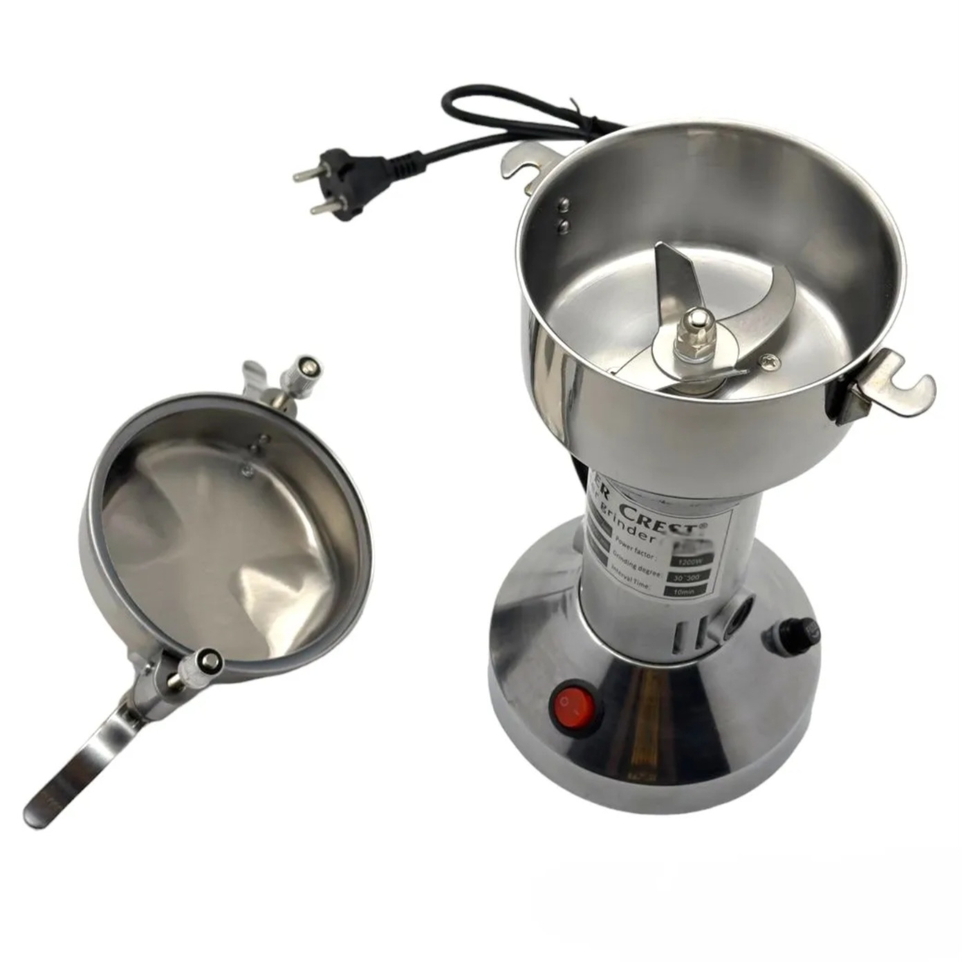 آسیاب صنعتی 1000 وات 150 میلی‌لیتر سیلور کرست مدل SC-150