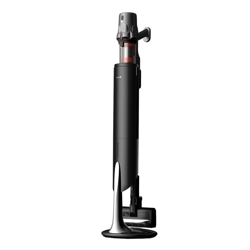 جارو شارژی عصایی درما مدل Deerma T30W با قدرت موتور 2300 وات، طراحی 2 در 1 قابل استفاده ایستاده و دستی، تکنولوژی سیکلونی، مکش 23000 پاسکال و 3 سری متنوع شامل سری چراغ‌دار و مخصوص موی حیوانات خانگی