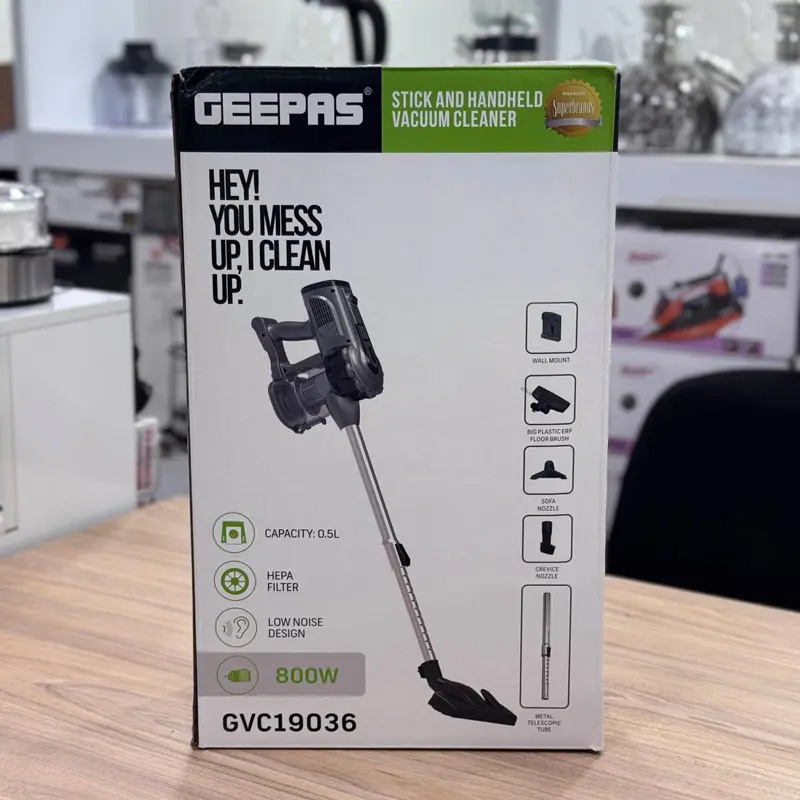 جاروبرقی 800 وات جی پاس مدل GVC19036