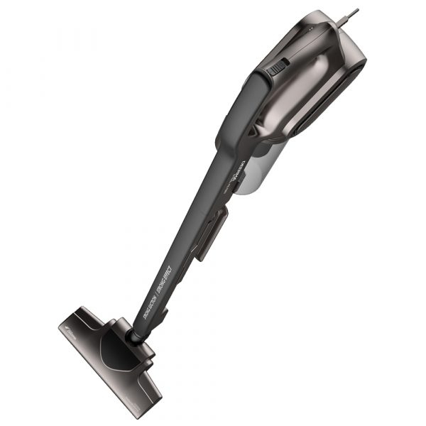جارو شارژی عصایی درما مدل DX700s با قدرت موتور 600 وات، مخزن 0.8 لیتری، دسته ارگونومیک قابل تنظیم در حالت دستی و عصایی، سبک و کم‌حجم برای نظافت آسان و موثر