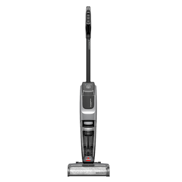 جارو شارژی عصایی بیسل مدل CrossWave OmniForce EDGE 4000E با باتری 2500mAh، توان مکش 31 AirW، سه حالت کاری PowerVac، PowerMop و Turbo، مخزن زباله 660 میلیلیتری، مخزن مایعات 440 میلیلیتری، برس خودتمیزشونده و فناوری ZEROGAP