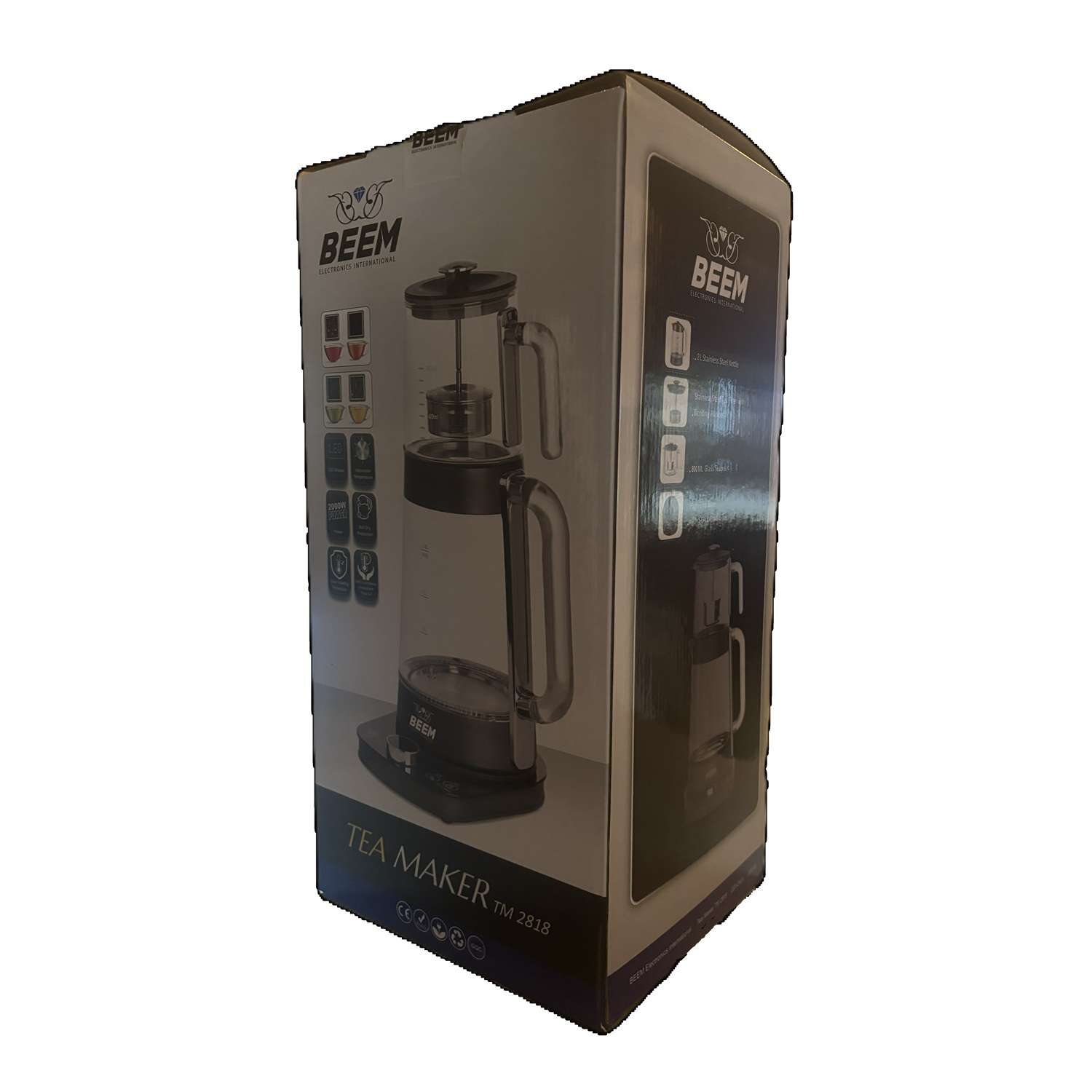 چای ساز روی هم بیم مدل TM2818