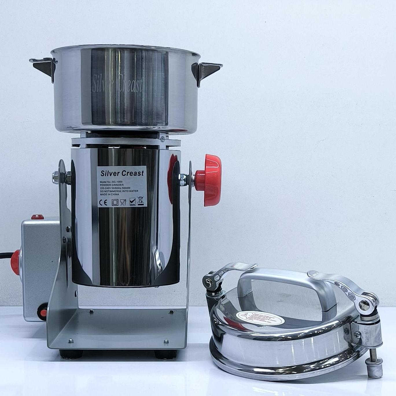 آسیاب صنعتی 5000 وات 1000 میلیلیتر سیلور کرست مدل SC-1000