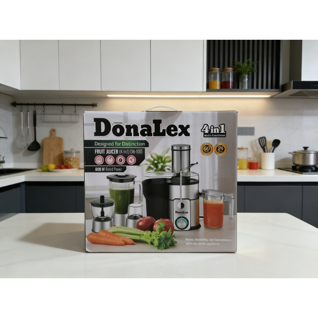 آبمیوه‌گیری چند کاره 800 وات دونالکس مدل Prer_don