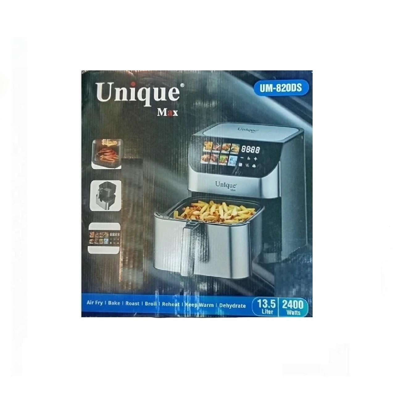سرخ کن بدون روغن یونیک مکس مدل UM-820DS