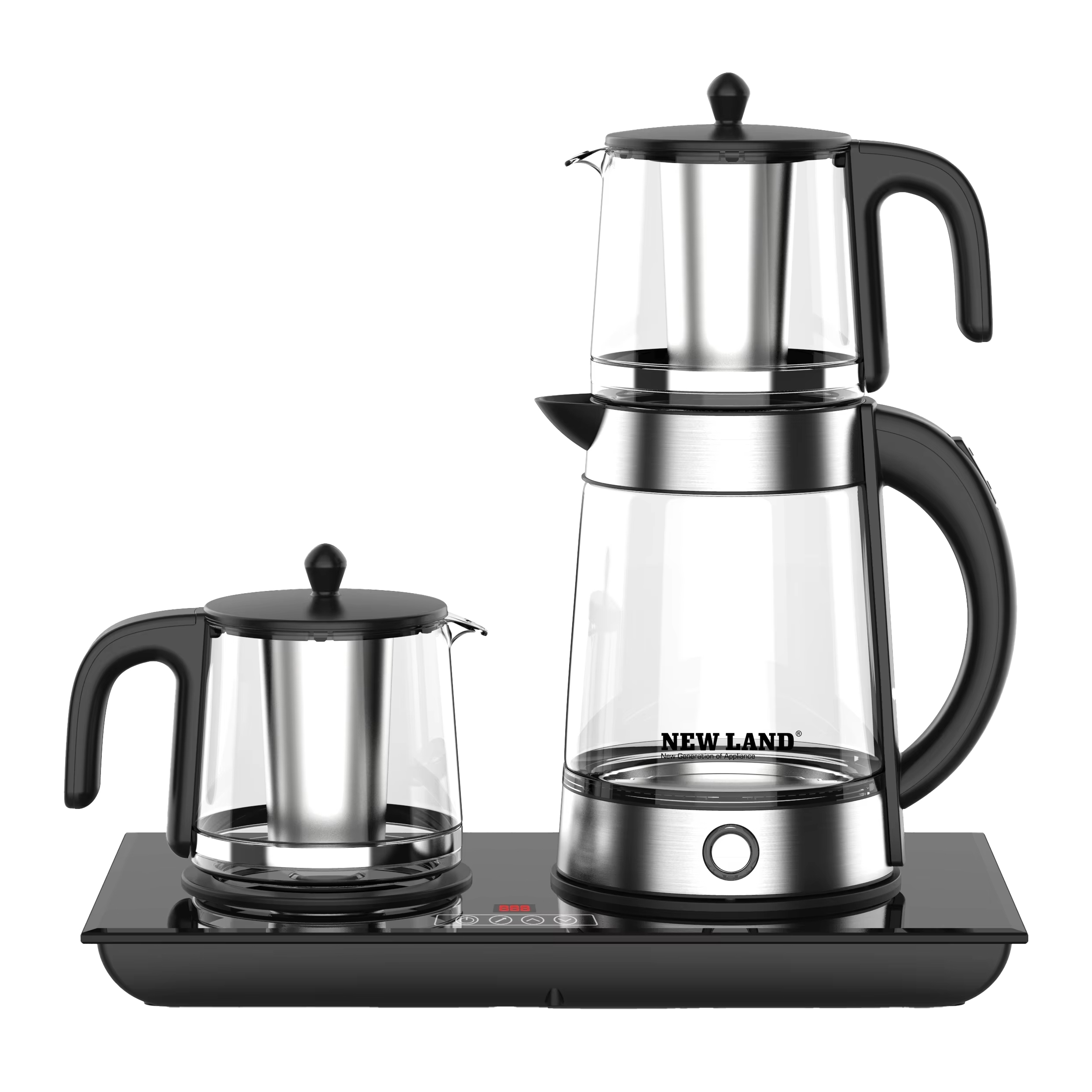چای ساز کنار هم نیولند مدل NL-2786BG